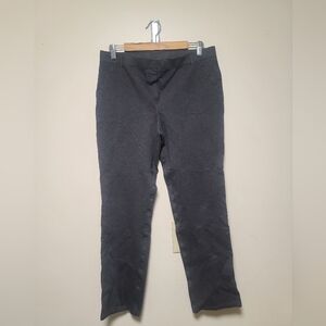 Quince Women’s Stretch Ponte Grey Trousers – Size L